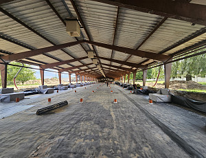 Rekonstrukce haly výkrmu prasat